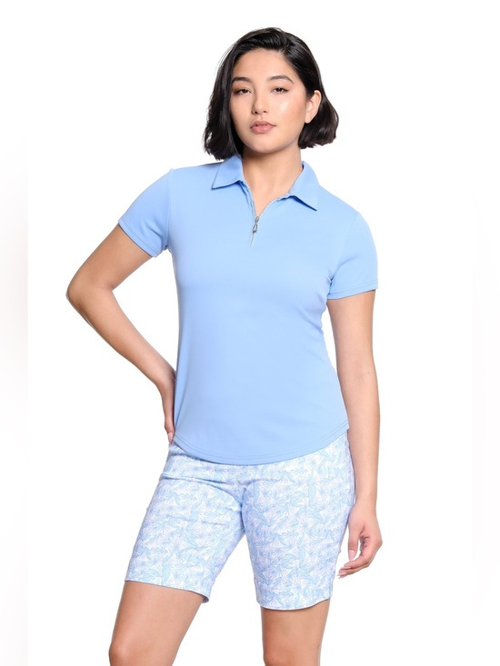 Sport Haley Tops - Women’s Sport Haley Courte Short Sleeve Golf Polo
Color: Atlantic
🚭 🚫 Pets